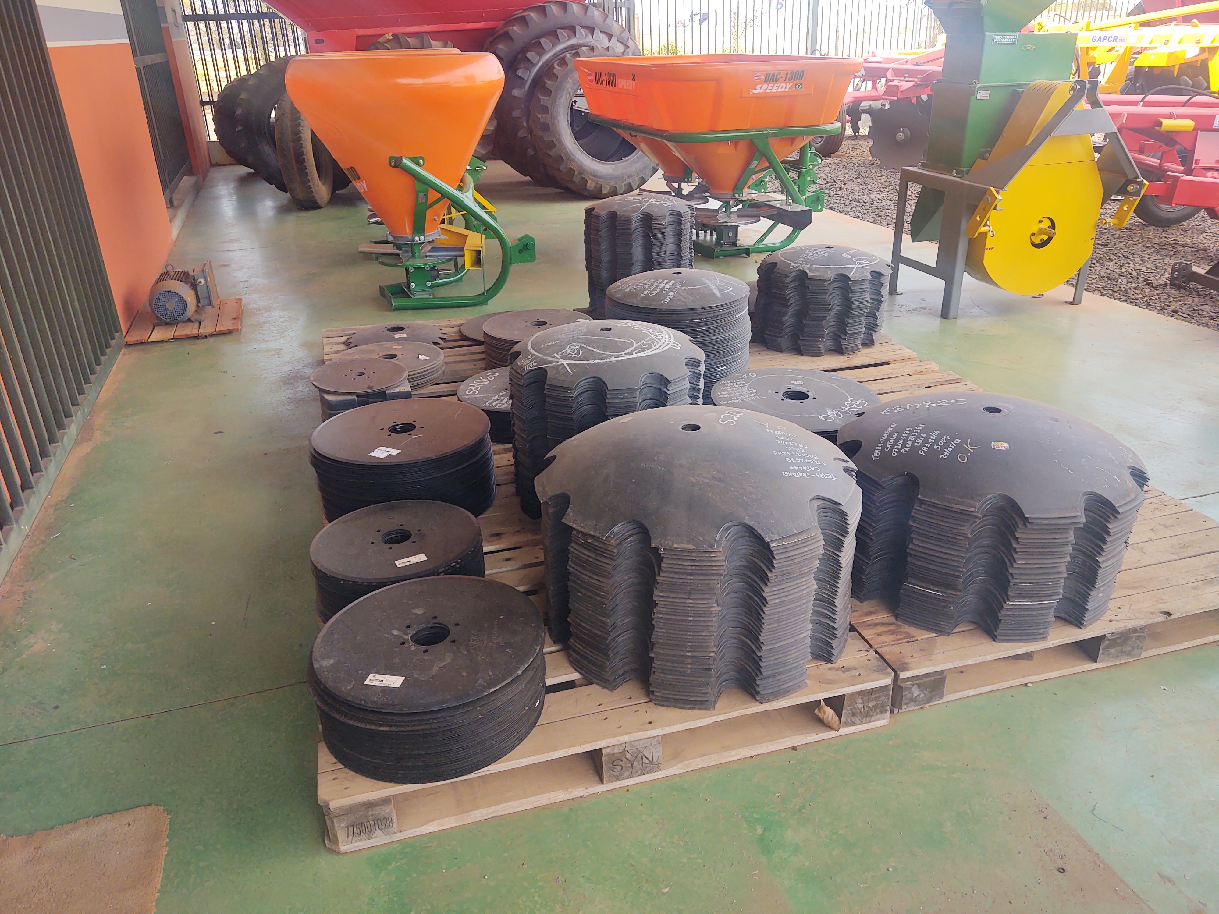 Discos grades plantadeiras